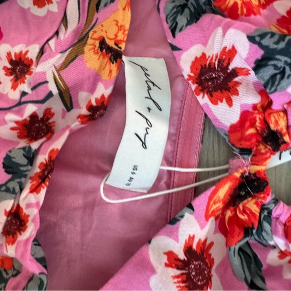 Petal & Pup Sarai Floral Cutout Maxi Dress - Picture 6 of 7